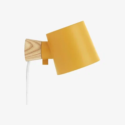 Heal's Normann Copenhagen Rise Plugin Wall Light Yellow - Heal's UK Lighting