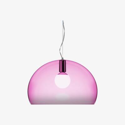 Heal's Kartell FLY Light Blue Transparent Pendant - Heal's UK Lighting