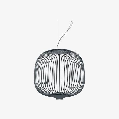 Heal's Foscarini Spokes 2 LED Mini Pendant Light Graphite - Heal's UK Lighting