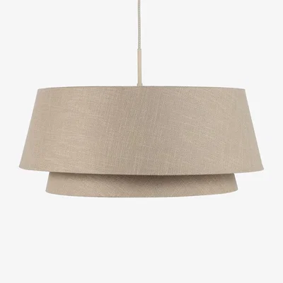 Heal's Heal's Tessuto 2 Tiered Pendant Light Natural