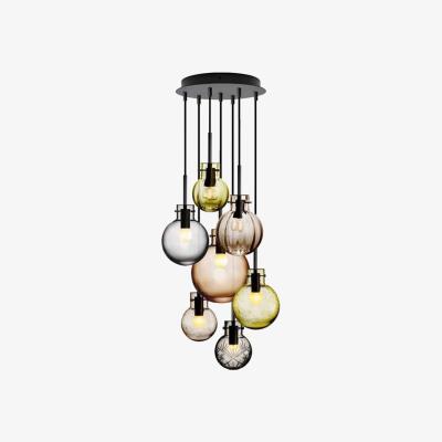 Heal's Hadeland Glassverk Mountain Glow Multi Chandelier