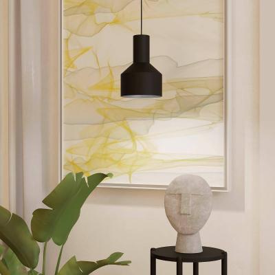 Homebase Eglo Casibare Pendant Ceiling Light - Black