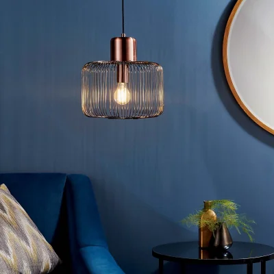 Homebase Mayson Pendant Light - Copper