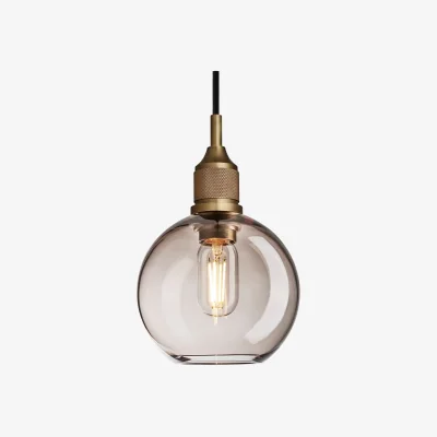 Industville Noho Glass Globe Pendant Light - 7 Inch