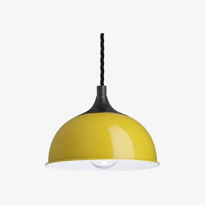 Industville Chelsea Colourful Dome Pendant - 8 Inch