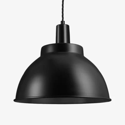 Industville Sleek Dome Pendant - 13 Inch
