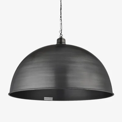 Industville Brooklyn Giant Dome Pendant - 24 Inch - Chain Holder