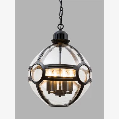 John Lewis Pure White Lines Clyde Lantern Small Ceiling Light