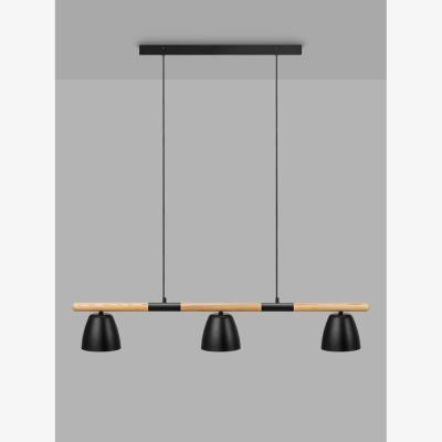 John Lewis Nordlux Theo 3 Pendant Bar Ceiling Light, Black