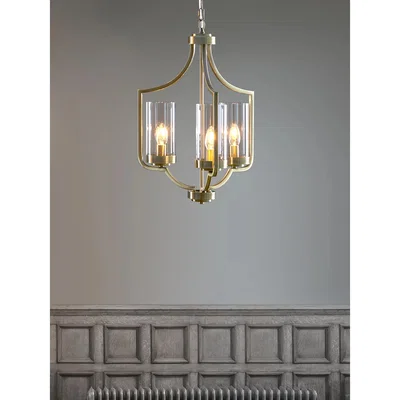 John Lewis Laura Ashley Joseph Chandelier Ceiling Light, 3 Arm