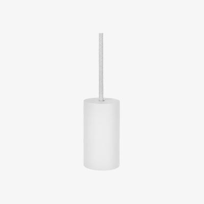 John Lewis Tala Alumina Single Pendant Ceiling Light, Chalk