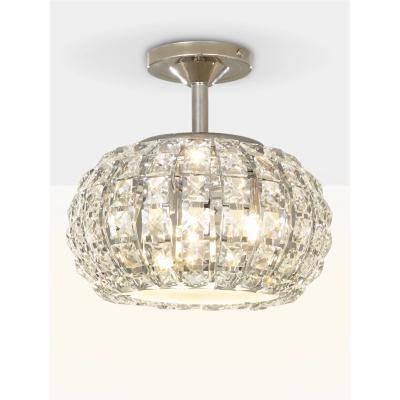 John Lewis John Lewis & Partners Venus Ceiling Light, Crystal and Chrome