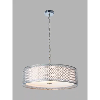 John Lewis Bay Lighting Josette Ceiling Light, Nickel