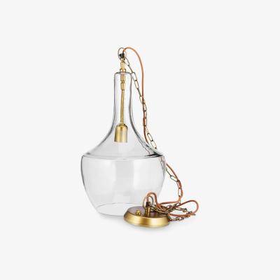 John Lewis Nkuku Agatarla Glass Pendant Ceiling Light, Clear
