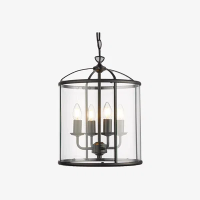 John Lewis John Lewis Walker 4 Arm Pendant Ceiling Light, Black