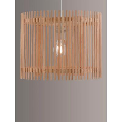 John Lewis John Lewis & Partners Easy-to-Fit Bamboo Ceiling Shade, Natural
