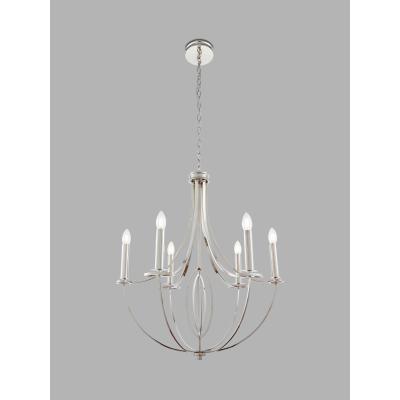 John Lewis Bay Lighting Josey Ceiling Light, Nickel