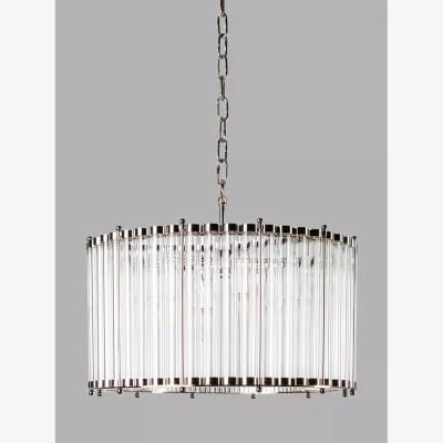 John Lewis Pure White Lines Monza Medium Ceiling Light