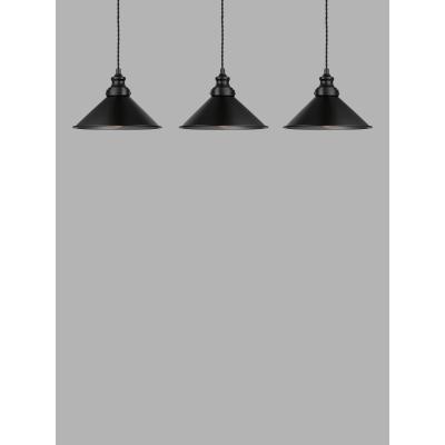 John Lewis John Lewis & Partners Tobias 3 Pendant Diner Ceiling Light