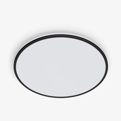 John Lewis Philips Ozziet Flush Ceiling Light, Black