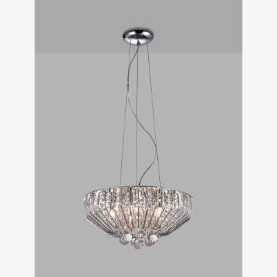 John Lewis Impex Carlo 5 Light Ceiling Light, Chrome