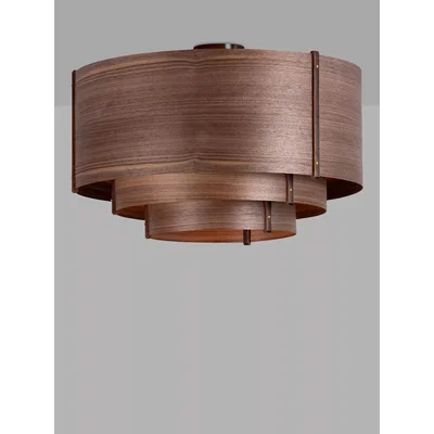 John Lewis Tom Raffield Leven Flush Ceiling Light
