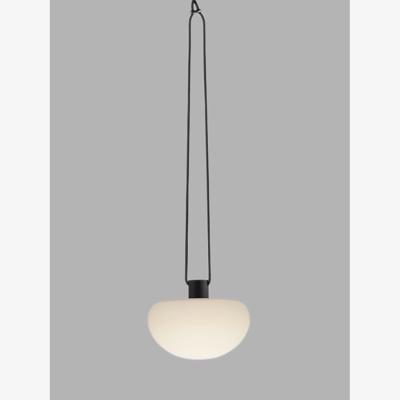 John Lewis Nordlux Sponge Outdoor Pendant Light, Black/White