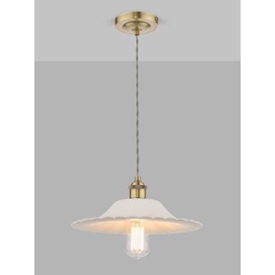 John Lewis John Lewis & Partners Daisy Ceiling Light, White