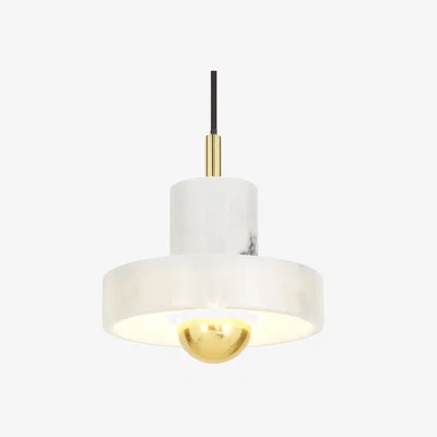 John Lewis Tom Dixon Stone Marble LED Pendant Ceiling Light, Stone