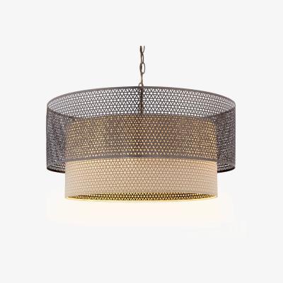 John Lewis John Lewis & Partners Meena Fretwork Steel Pendant Light, Large