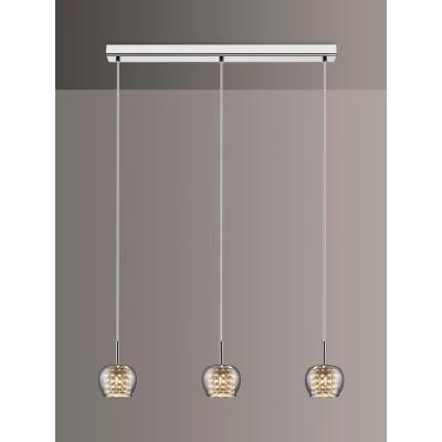 John Lewis John Lewis & Partners Stella 3 Pendant Diner Ceiling Light