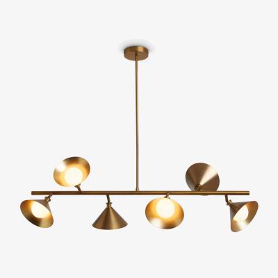 John Lewis MADE Rhett Spotlight Bar Ceiling Light, Brass