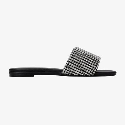 John Lewis Carvela Spotlight Crystal Embellished Flat Sandals