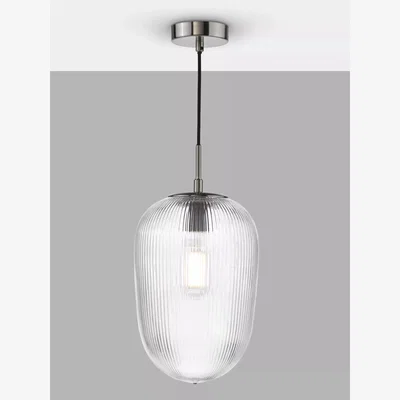 John Lewis Där Abrielle Pendant Ceiling Light, Amber