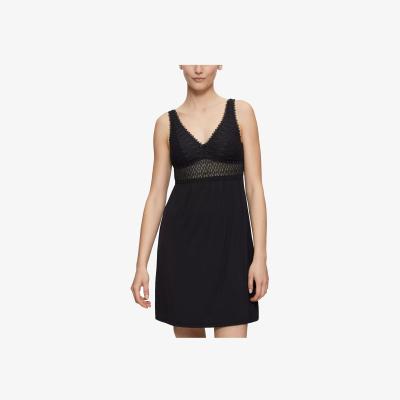 John Lewis Triumph Aura Spotlight Nightdress, Black