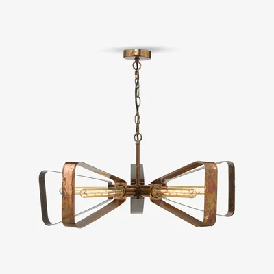 John Lewis Där Yavanna Ceiling Light, Copper