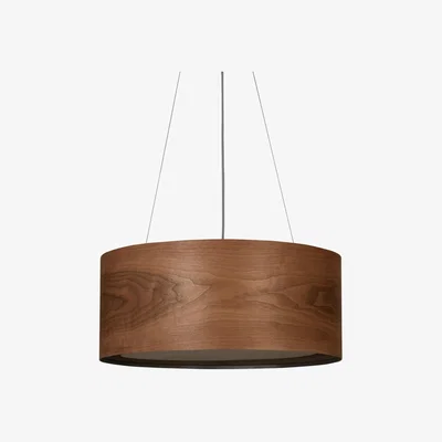 John Lewis John Lewis & Partners Mia Ceiling Light, Walnut