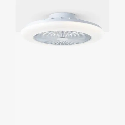 John Lewis Brilliant Lighting Salerno Semi Flush LED Ceiling Fan Light