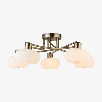 John Lewis John Lewis Elio 5 Arm Semi Flush Ceiling Light