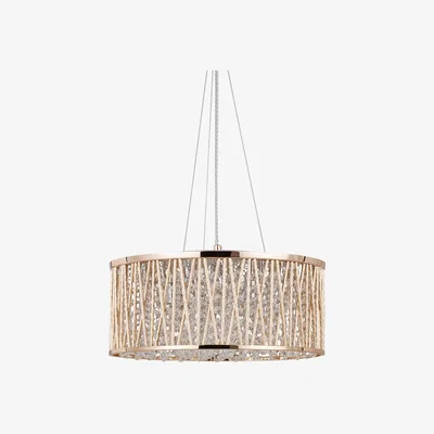 John Lewis John Lewis & Partners Emilia Large Crystal Ceiling Light