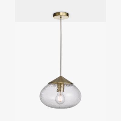 John Lewis John Lewis Artisan Single Pendant Ceiling Light, Warm Satin Brass