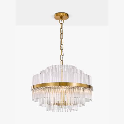 John Lewis John Lewis Shimminista 3 Tiered Pendant Ceiling Light, Clear