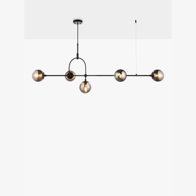 John Lewis Bay Lighting Tosca 5 Arm Ceiling Light, Smoke
