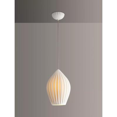 John Lewis Original BTC Finn XL Pendant Ceiling Light, White