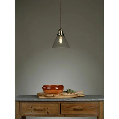 John Lewis Laura Ashley Isaac Glass Ceiling Light