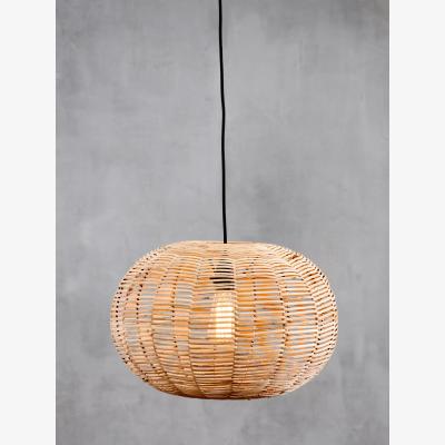 John Lewis Noko Wicker Pendant round