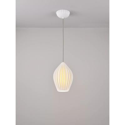 John Lewis Original BTC Fin Large Pendant Light, White