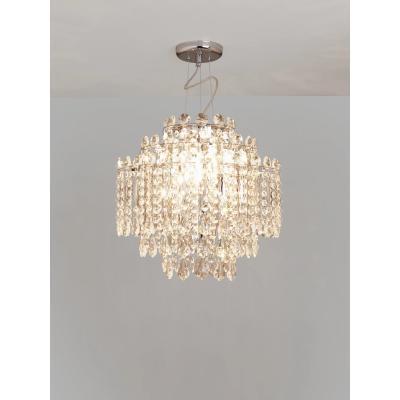 John Lewis John Lewis & Partners Arabesque Crystal Chandelier Ceiling Light, Clear
