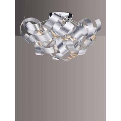 John Lewis Där Rawley Ribbon Flush Ceiling Light, Dia.40cm