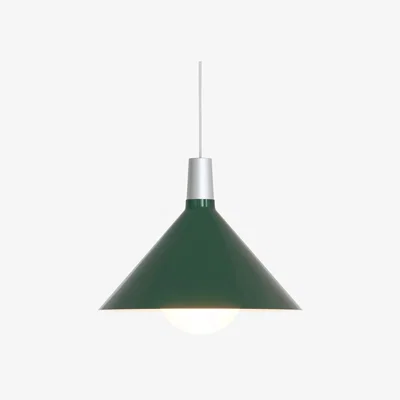 John Lewis tala Bower C360 Pendant Ceiling Light, Dark Green